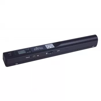 Skaner piórkowy MEDIA-TECH MT4090, czarny, Wyświetlacz LED, USB 2.0, MicroSD, Bateria AAA