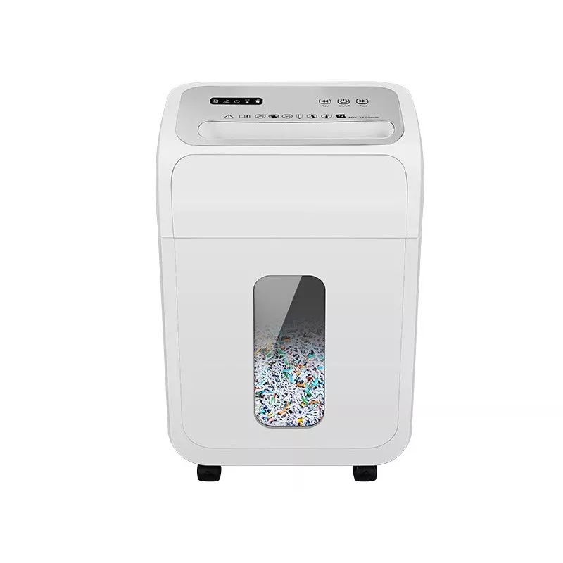 Niszczarka biurowa TRACER TRANIS47633 biała — ścinki 4x12 mm, pojemność 14 arkuszy, kosz 20 l