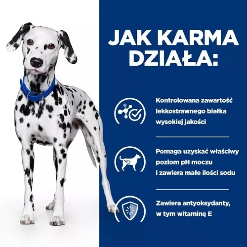 HILL'S PRESCRIPTION DIET Urinary Care Canine u/d Sucha karma dla psów 10 kg