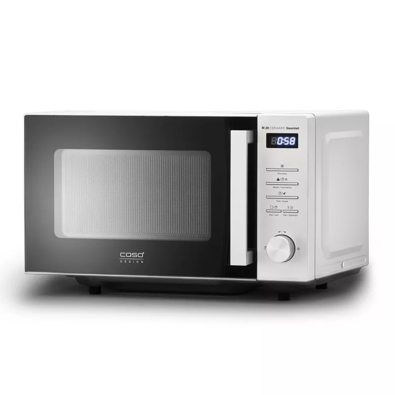 Kuchenka mikrofalowa Caso Ceramic Gourmet M 20 — 700 W, 20 l, wnętrze ceramiczne