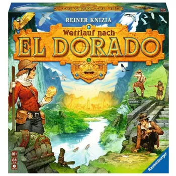 Ravensburger 27457 Wyścig do El Dorado gra planszowa, nowe wydanie