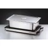 Podgrzewacz do potraw Rommelsbacher WPR 305/E — 300 W, 230 V, stal nierdzewna, obudowa szklana, 640×345×50 mm