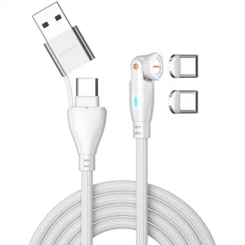 Kabel USB 4smarts 541236 USB 2.0 1.8 m USB C Biały
