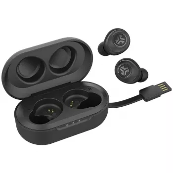 JLab JBuds Air True Headphones Wireless In-Ear USB Type-A Bluetooth Czarny (IEUEBJBUDSAIRRBLK82)