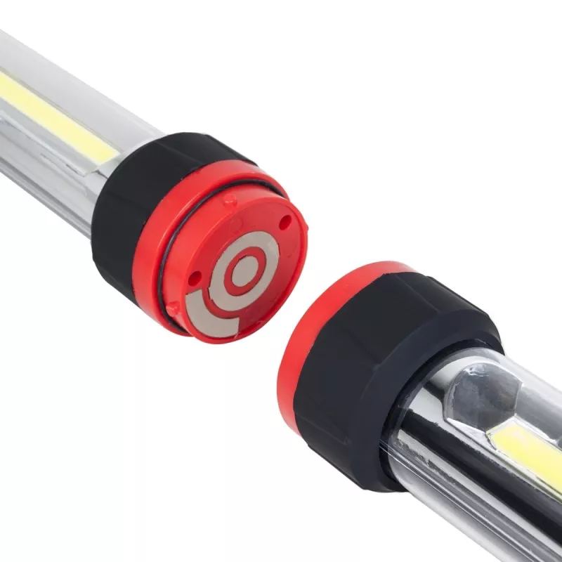 Lampa warsztatowa MCE230 Cob LED Xxl 2X z magnesem i hakiem, dwa tryby, maks. 1200 lumenów - Maclean