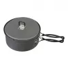 Naczynie kempingowe ESBIT PT1100HA — garnek aluminiowy 1,1 l, Ø14,8 cm, 227 g, czarny