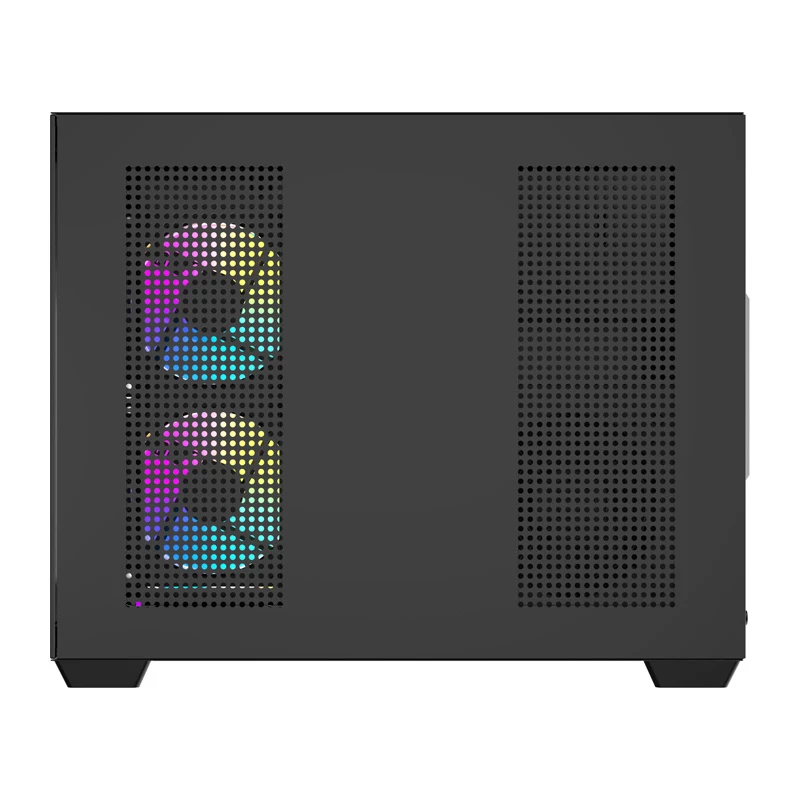 Obudowa komputerowa DarkFlash B275 PRO (czarna) z 6 dołączonymi wentylatorami
