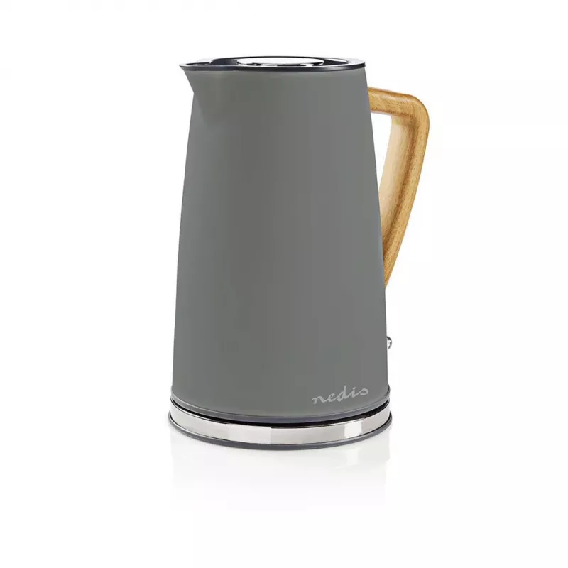 Czajnik elektryczny Nedis KAWK510EGY 1.7 L 2200 W Szary