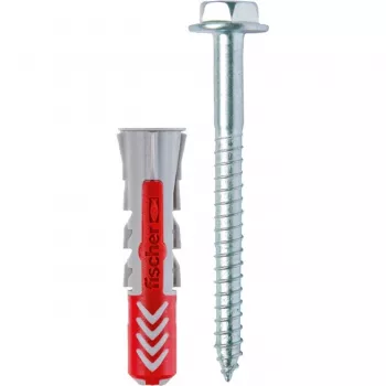 FISCHER KOŁEK DUOPOWER 10x50 S 25szt. Z WKRĘTEM