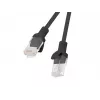 Patchcord cat.5e 1,5M UTP czarny