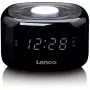 Lenco CR-12BK Radio Uhr Digital Czarny (CR-12)