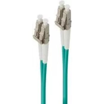 ALOGIC LCLC-0.5-OM4 Kabel światłowodowy 0,5 m LC turkusowy (LCLC-0.5-OM4)