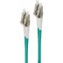ALOGIC LCLC-0.5-OM4 Kabel światłowodowy 0,5 m LC turkusowy (LCLC-0.5-OM4)