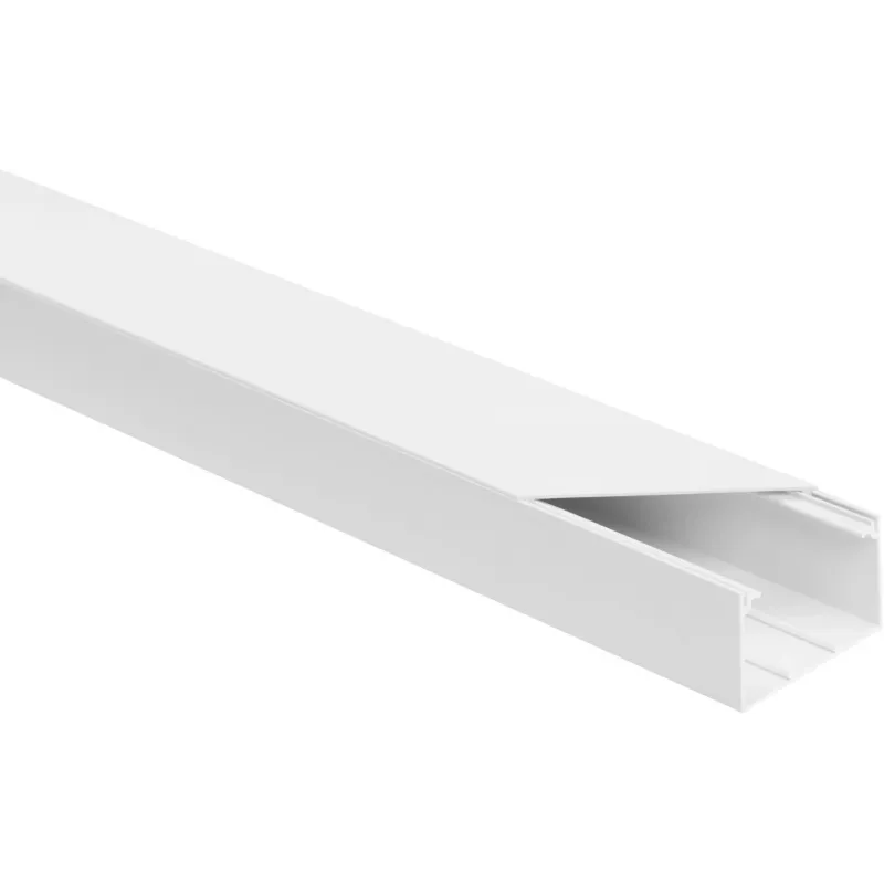 Listwa instalacyjna OEM 3703Z biała LS 60x40 mm 2 m — zestaw 8 szt.
