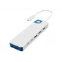 Hyper HyperDrive Flex 9-portowa stacja dokująca Dual 4K HDMI, biało-niebieska | HD4103BUGL | Liczba portów HDMI 2