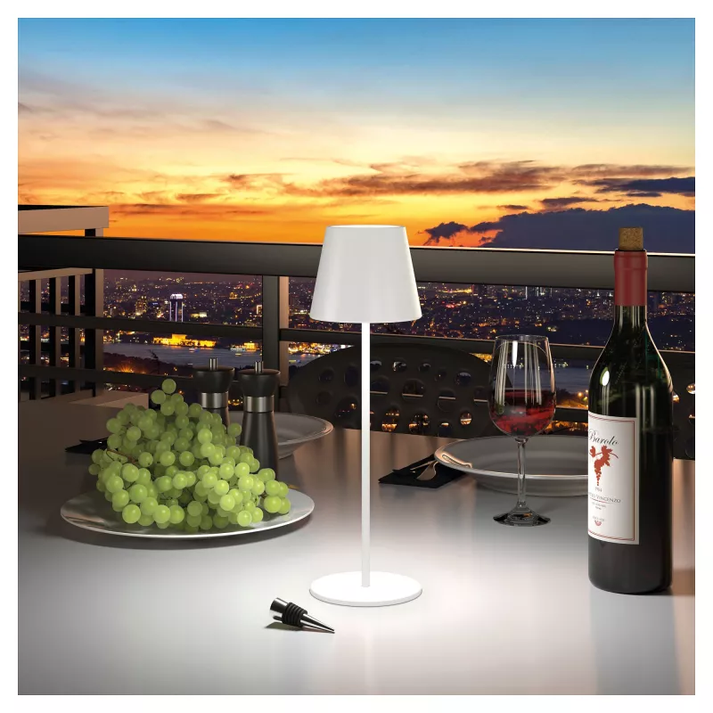 Lampa stołowa RealPower LED TableLight 360 3 W IP44 z baterią