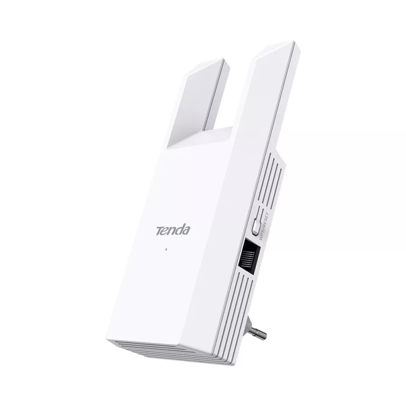 Regenerator sieci TENDA T10 2.4 GHz Wi‑Fi 4, 300 Mbps, 2 anteny zewnętrzne, 1x RJ-45, biały