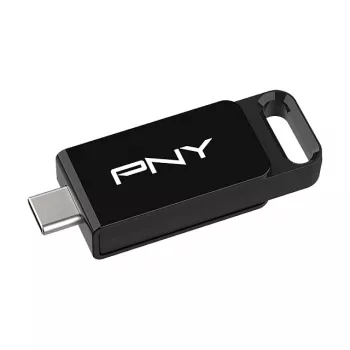 PNY Elite, 64 GB, USB Type-C, 3.2 Gen 1 (3.1 Gen 1), 120 MB/s, Dia, Czarny