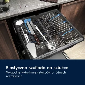Zmywarka do zabudowy Electrolux EEM43201L, cienki 45 cm, 10 kompletów, 46 dB, inwerter