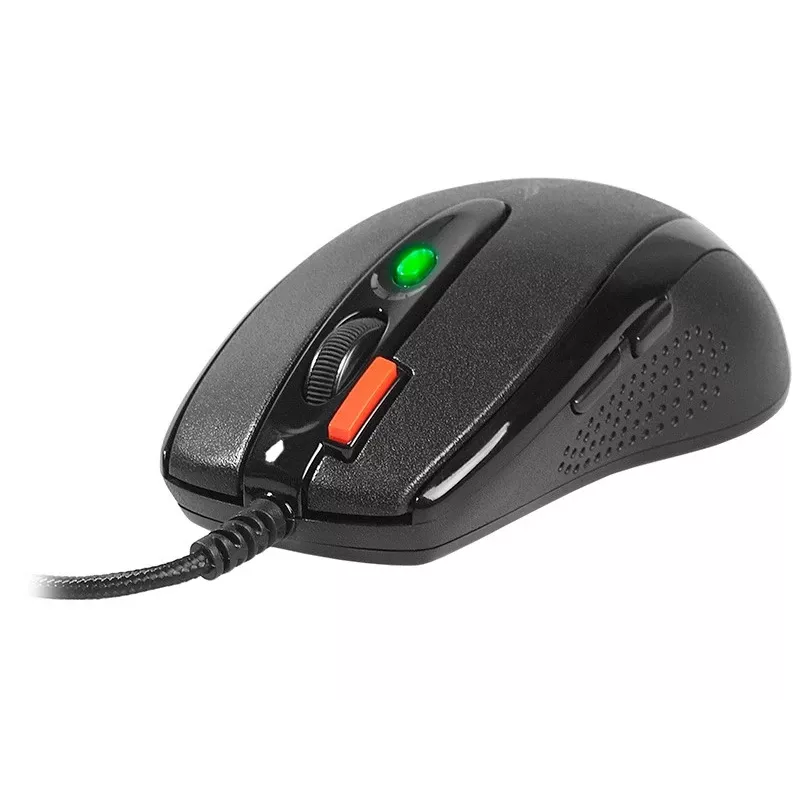Mysz gamingowa A4Tech X-7120 USB Type-A symetryczna 2000 DPI, 3 ms, przewodowa, czarna
