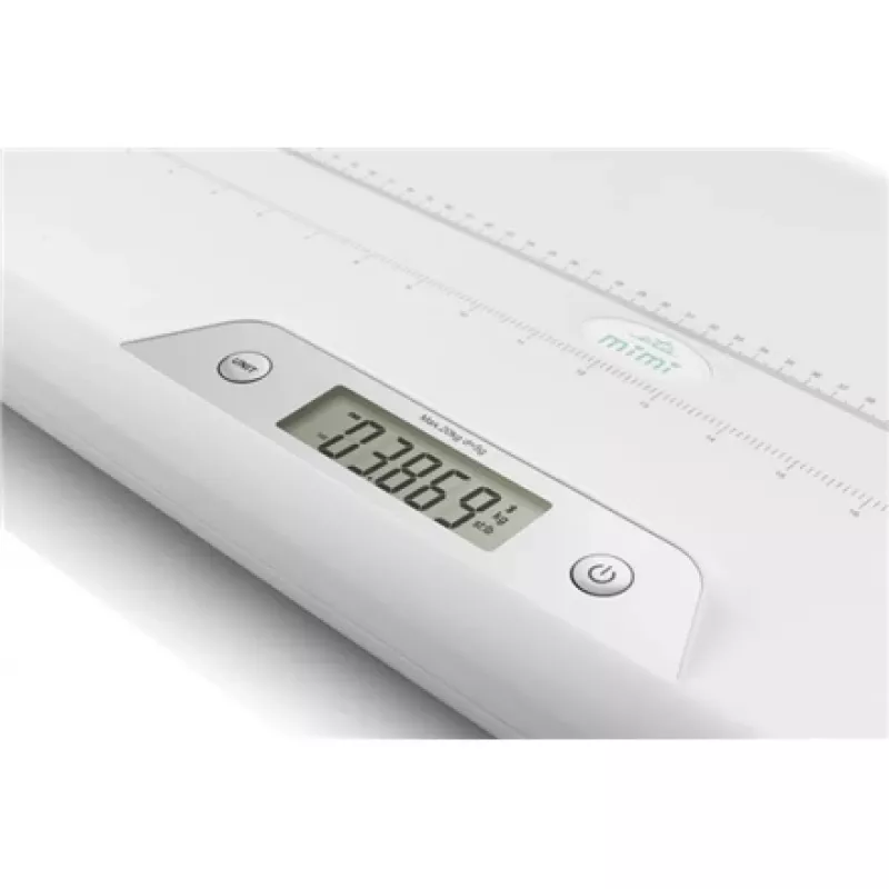 Waga niemowlęca ETA ETA730690000 — waga dla niemowląt i małych dzieci, maks. 20 kg, dokładność 5 g, biała