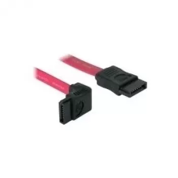Kabel SATA DeLOCK 0,5 m, czerwony