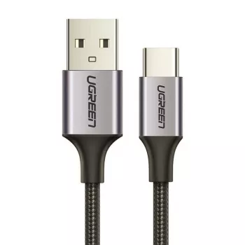 Kabel Ugreen USB-A/USB-C QC 3.0 3A 2m US288 (szary)