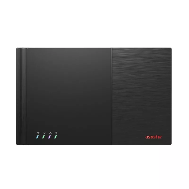 Asustor FS6712X NAS/storage server Compact Intel® Celeron® N5105 4 GB DDR4 0 TB Czarny
