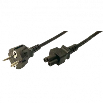 Kabel zasilający LogiLink CP093 1,8 m Złącze C5 CEE7/7