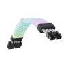 Gamemax | Przedłużacz zasilacza | VGA/CPU 2x8PIN-B | Czarny