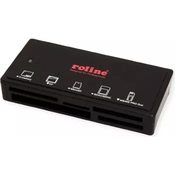 ROLINE USB3.2 Gen1 Multi Card zewnętrzny czarny - Czytnik kart (15.08.6249)
