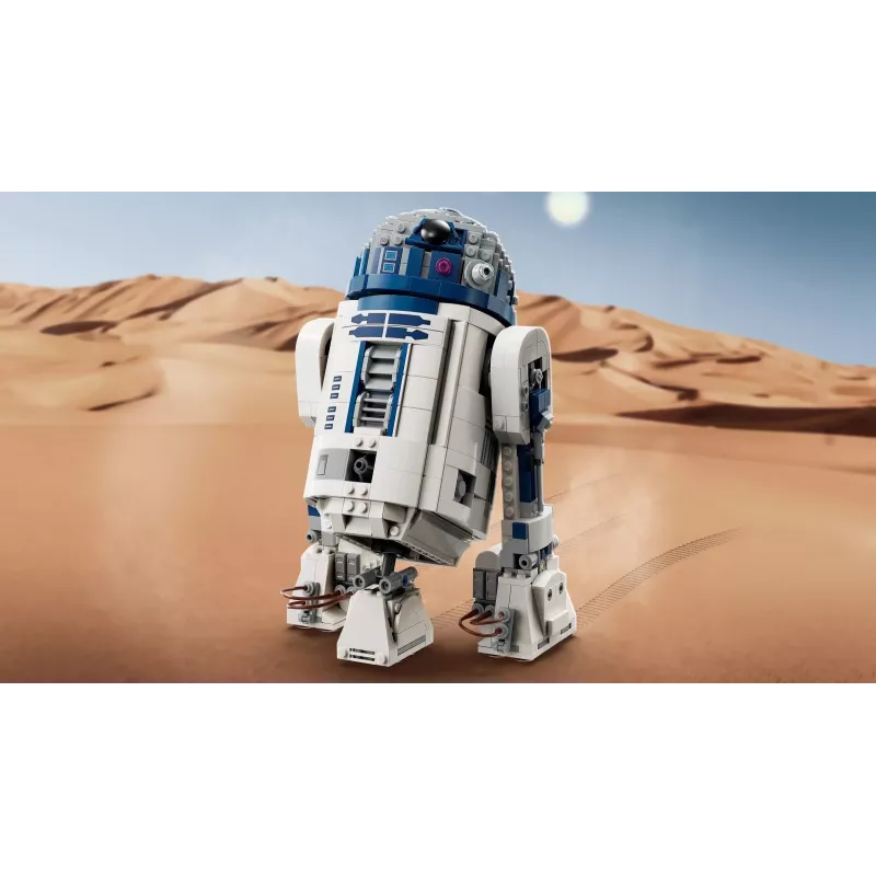 LEGO zestaw do zbudowania droida R2‑D2 75379 — 1050 elementów, 10+ lat, 160×110×240 mm, 0,24 kg