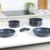 Zestaw garnków Russell Hobbs RH03319EU7, 5-częściowy, patelnie nieprzywierające, zmywarka