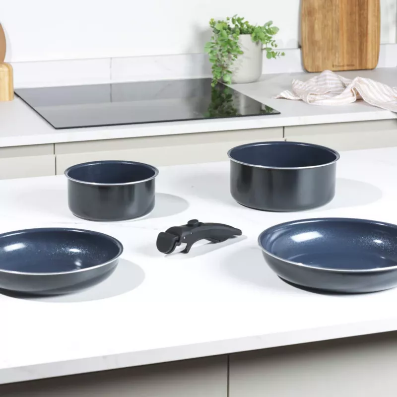 Zestaw garnków Russell Hobbs RH03319EU7, 5-częściowy, patelnie nieprzywierające, zmywarka