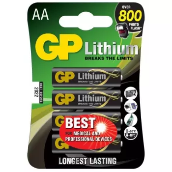 GP Batteries Bateria litowa jednorazowa AAA alkaliczna (07015LF-C4)