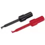 Zestaw sond testowych Voltcraft 108542, wtyk 2 mm, CAT I, czarny i czerwony
