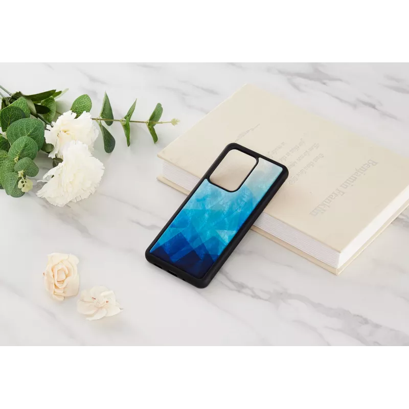 Etui ochronne na telefon iKins do Samsung Galaxy S20 Ultra, niebieskie jezioro/czarne