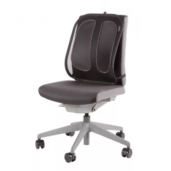 Podparcie lędźwiowe Fellowes do krzesła biurowego - siatkowe podparcie pleców Office Suites z tkaniny siatkowej - Wys.51,28 x Szer.43,97 x Gł.14,13 cm