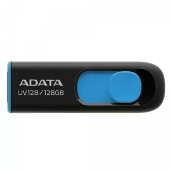 ADATA DashDrive UV128 128 GB pamięć USB USB Type-A 3.2 Gen 1 (3.1 Gen 1) Czarny, Niebieski