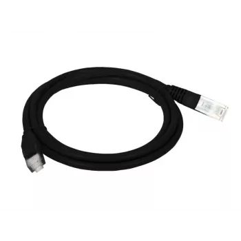 A-LAN KKU5CZA0.5 kabel sieciowy Czarny 0,5 m Cat5e U/UTP (UTP)