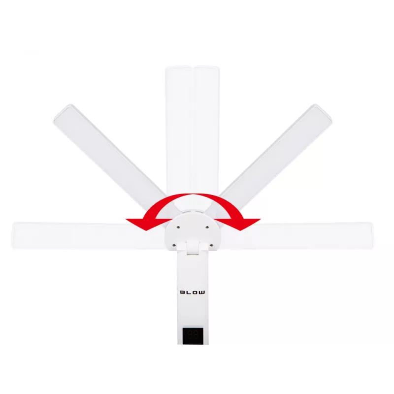 LB-24 Lampa biurkowa LED z zegarem