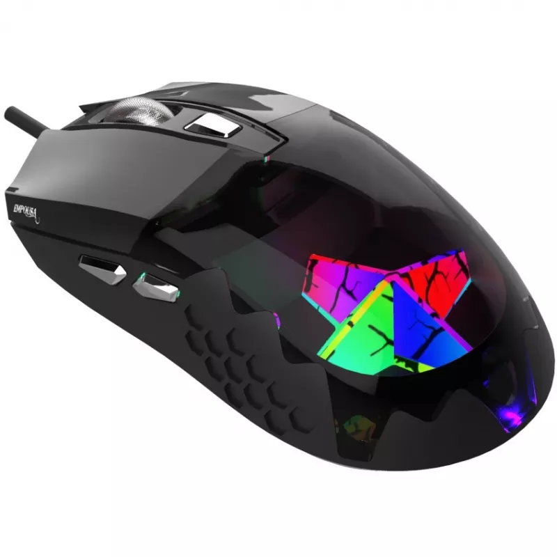 INCA Cian INCA Empousa 3D RGB Led 7200 Dpi Klawisze Makro Prywatna Mysz Gamingowa