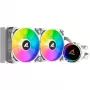 S80 RGB White AIO 240mm, chłodzenie cieczą białe