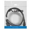 Kabel zasilający Lanberg CA-C13E-10CC-0018-BK Czarny 1.8m