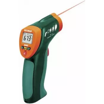 EXTECH IR400 Termometr na podczerwień, termometr IR, optyka 8:1, zakres pomiarowy -20 do +332 °C (IR400)