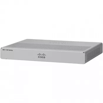 Router Cisco C1101-4P — ruter stołowy Integrated Services, 4 porty Gigabit Ethernet (GbE), GE WAN, USB 3+, 1 rok gwarancji