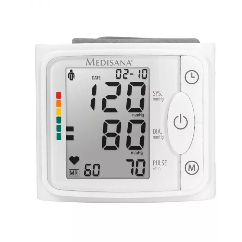 Medisana BW 320 automatyczny ciśnieniomierz nadgarstkowy - 2 użytkowników, 120 pamięci
