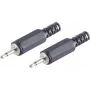 Łącznik przewodowy ShiverPeaks BS51300-2 2,5 mm czarny męski 2 szt.