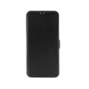 Skórzane etui książkowe FIXED do Xiaomi Redmi 14C, czarne — etui ochronne na przód i tył