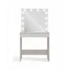 Dressing table set top e shop Marina T+ 2S+L, Kashmır colour, particleboard, LED mirror, 810×500×1500 mm